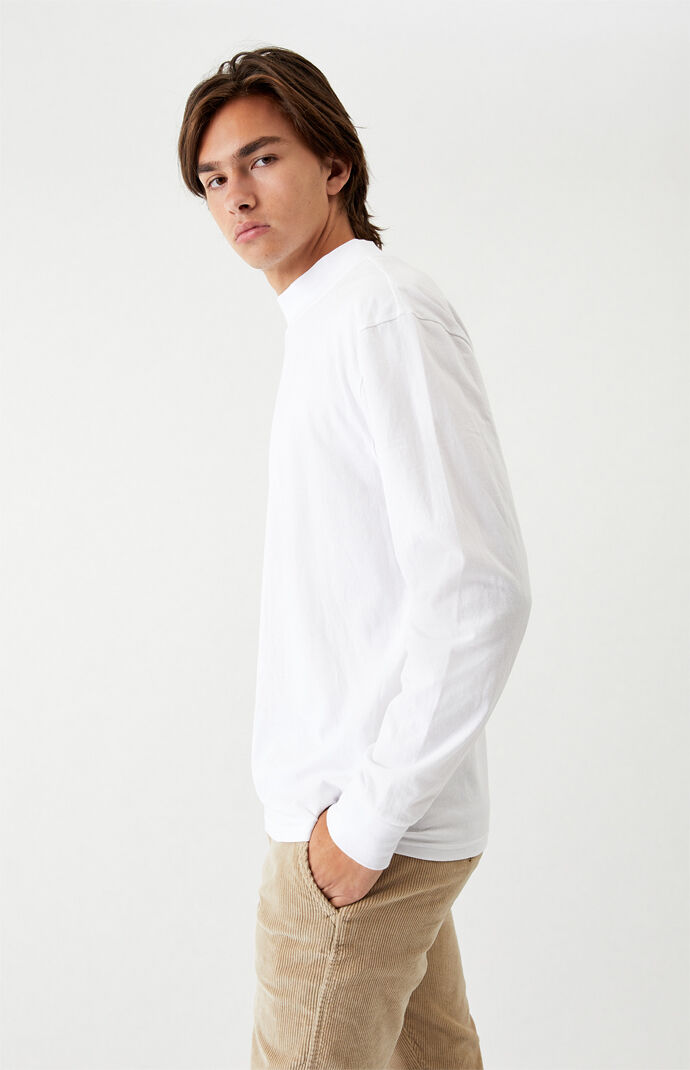 Odie Mock Neck Long Sleeve T-Shirt