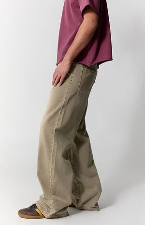 Blake Extreme Baggy Jeans Tan image number 3