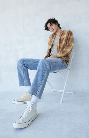 Medium Indigo Straight Jeans image number 2