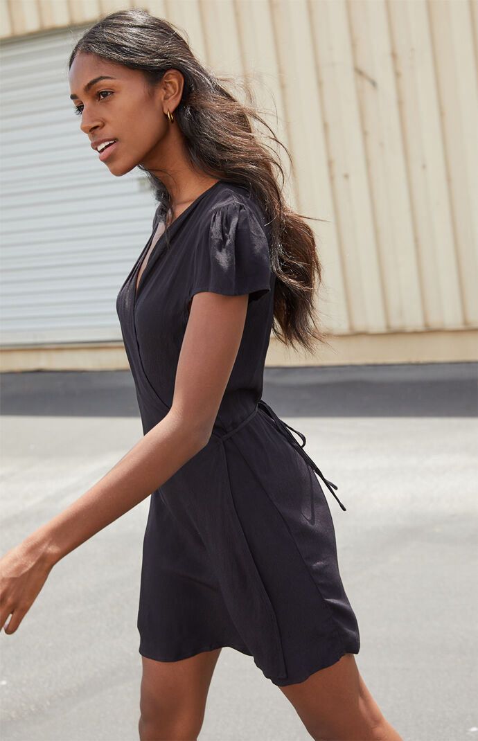 Pacsun wrap dress top