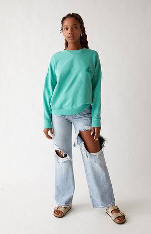 Oversized Crew Neck Sweatshirt image number 4