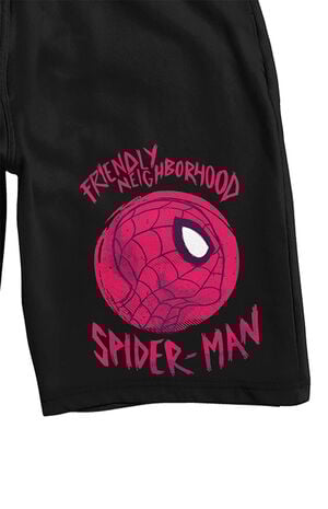 Spider-Man French Terry Shorts image number 2