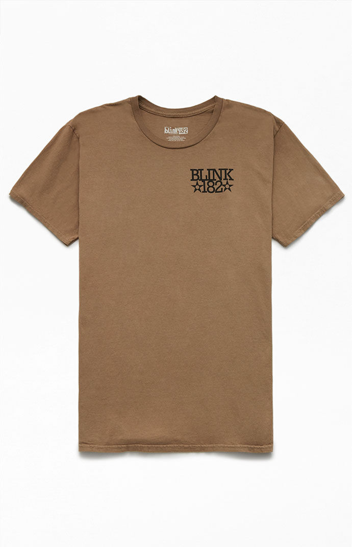 LGB ブラウン Tシャツ ROASTED ROCK'N BEANS Blink-182 T-Shirt | Pacsun