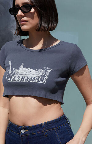 Nashville Cropped T-Shirt image number 1