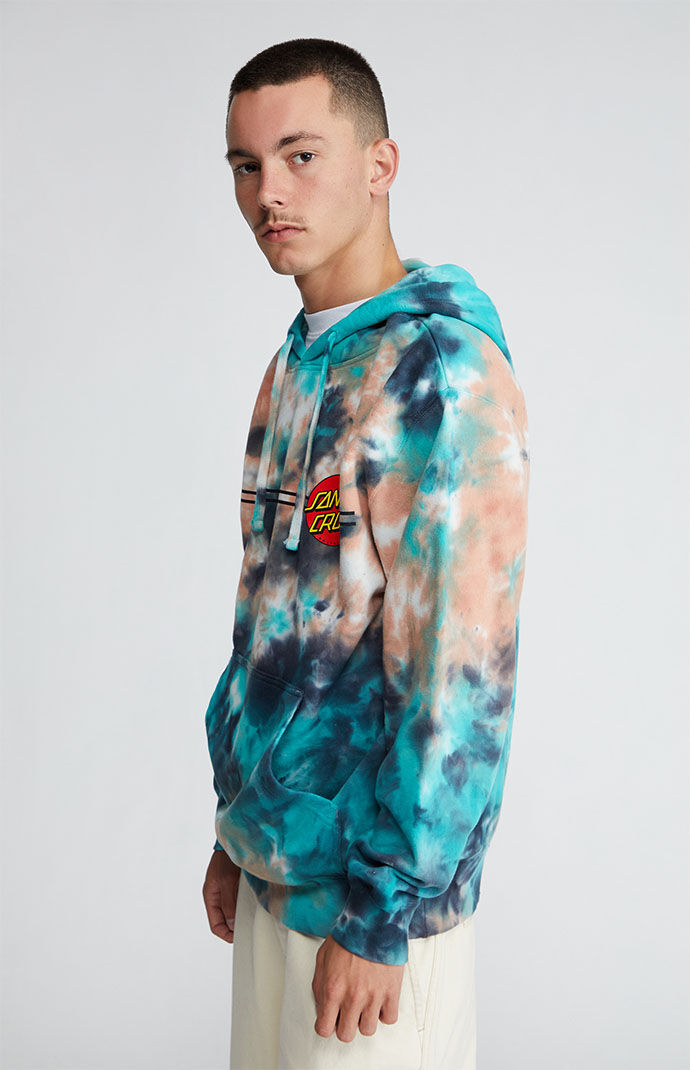 Santa Cruz Tie Dyed Classic Dot Hoodie PacSun