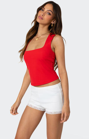 Essy Square Neck Top image number 3