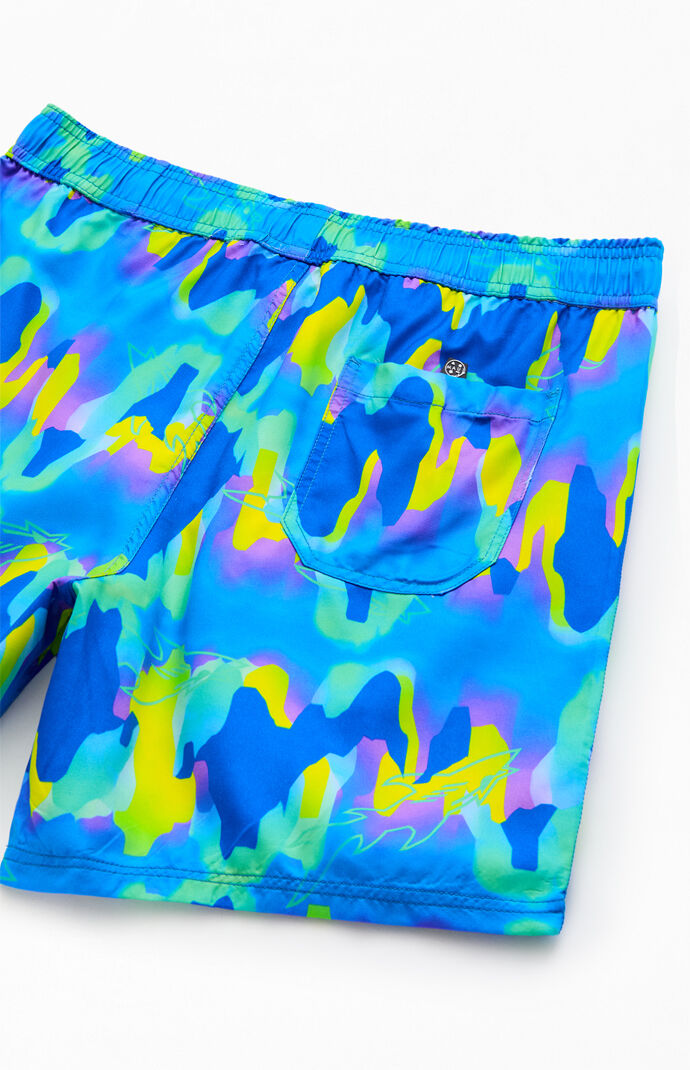 Maui & Sons Eruption 6.5" Swim Trunks