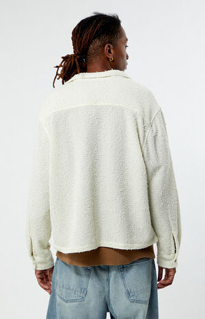 Cream Connell Long Sleeve Camp Shirt image number 3