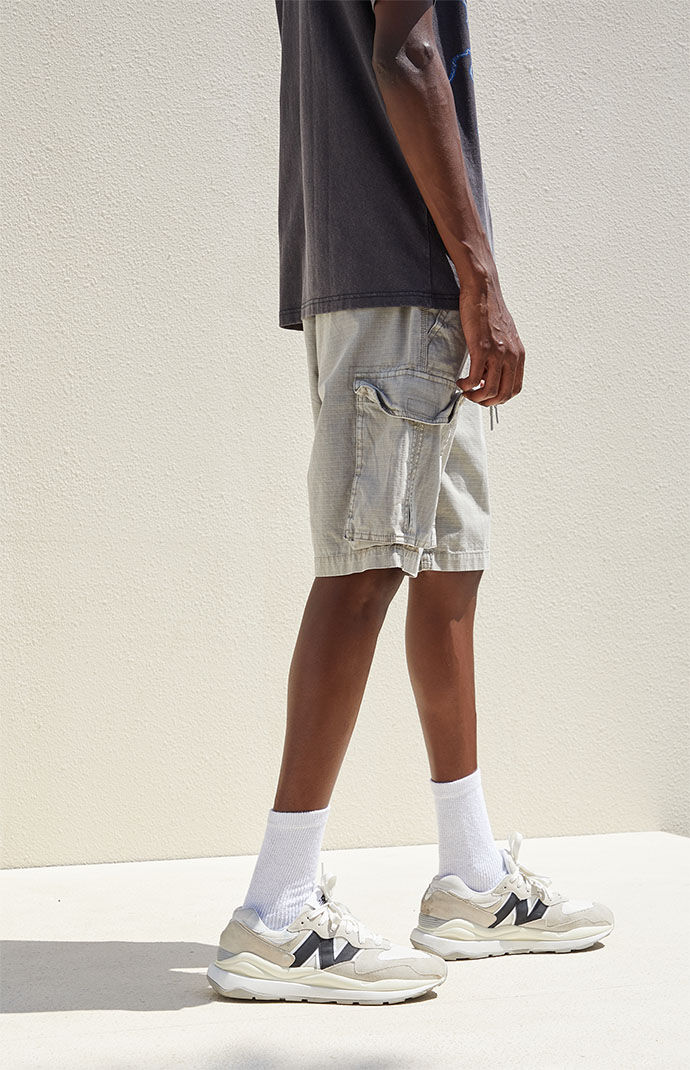 PacSun Light Gray Baggy Cargo Shorts | PacSun PacSun Light Gray Baggy Cargo Shorts | PacSun