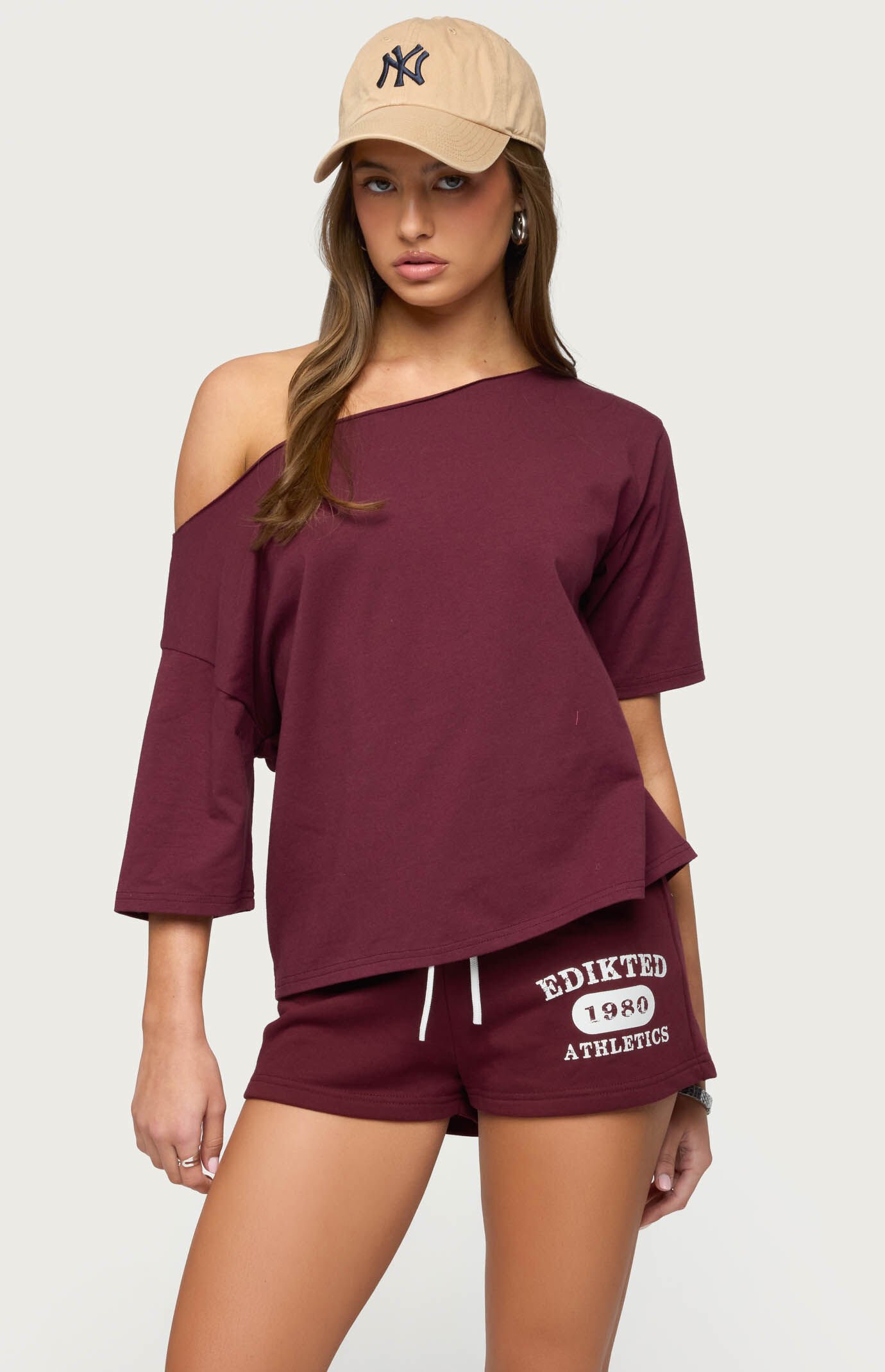 Edikted Davida Off Shoulder Top