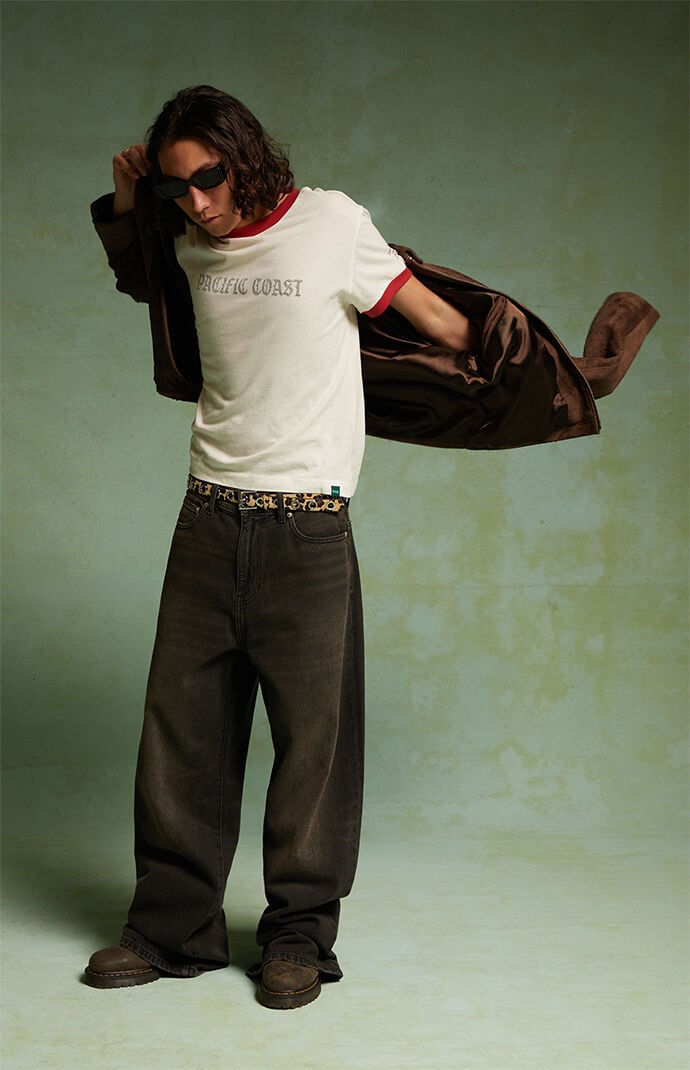 FIELD OF STUDY by Pacsun Pacific Coast Ringer T-Shirt