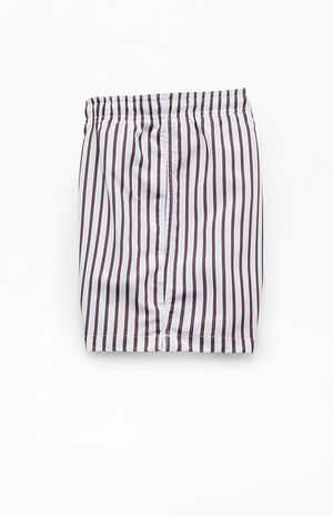 Vertical Stripe 4" Swim Trunks image number 3