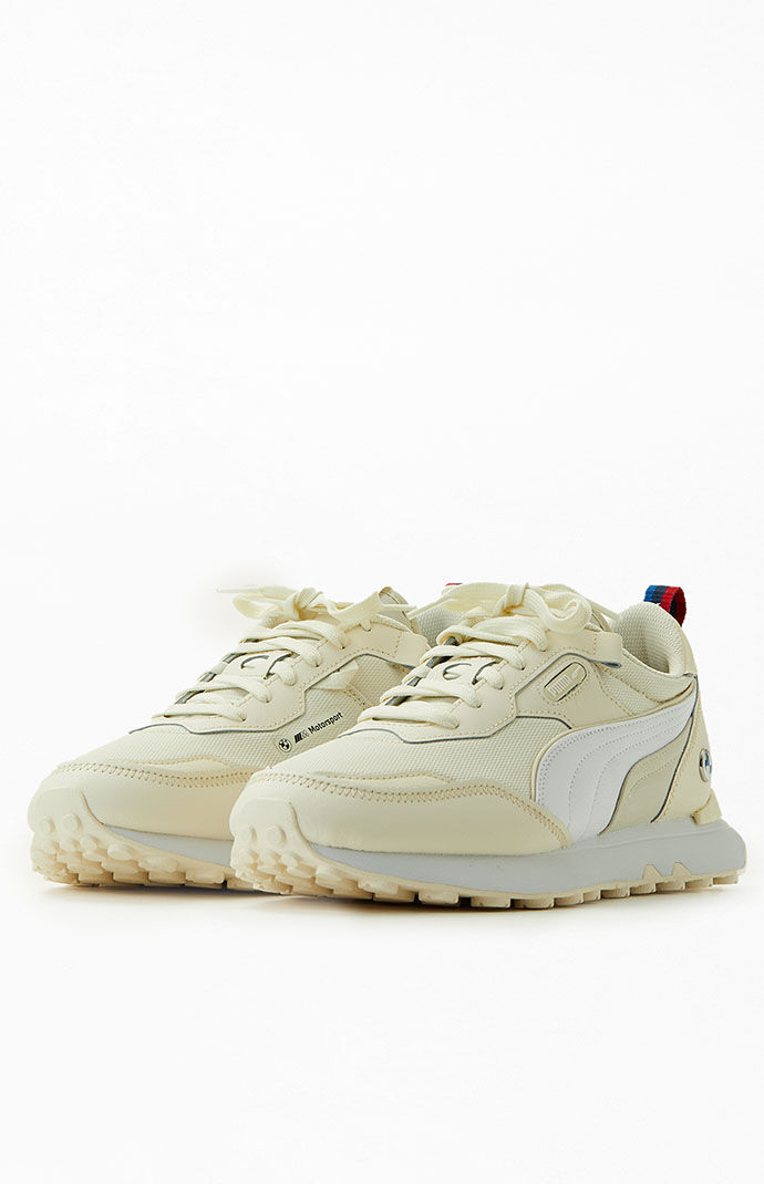 Chaussure puma top bmw homme beige