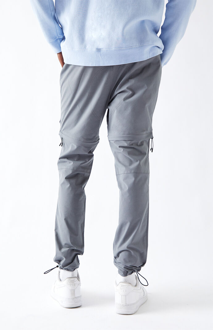 Utility Gray Zip-Off Cargo Pants