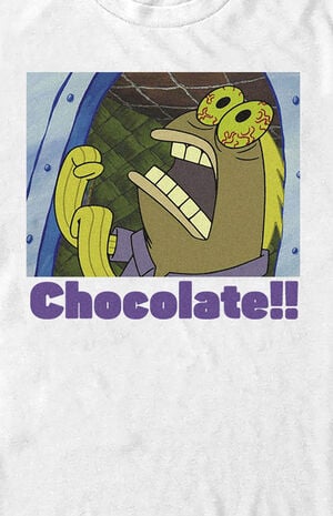 SpongeBob SquarePants Chocolate T-Shirt SpongeBob SquarePants Chocolate T-Shirt image number null