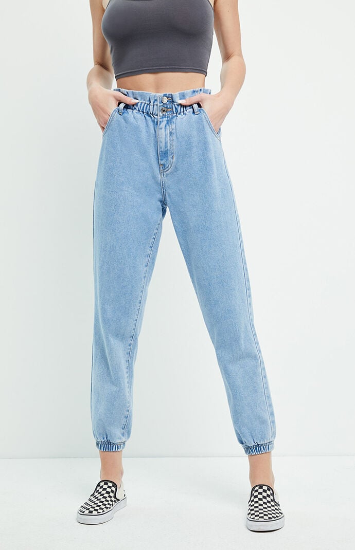 pacsun denim joggers