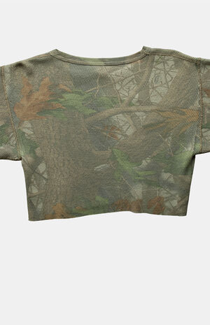 90s Camo Cropped Top image number 2