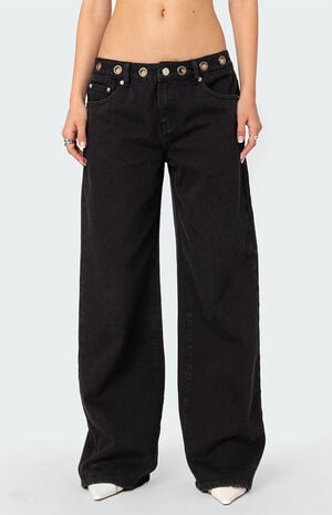 Libby Grommet Waist Jeans image number 2