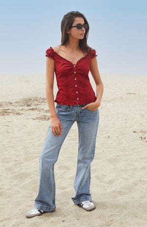 Red Elena Top image number 4