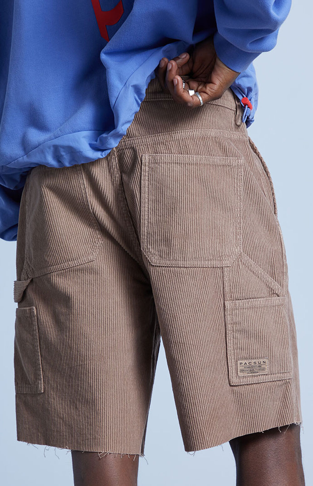 PacSun Eco Brown Workwear Shorts PacSun