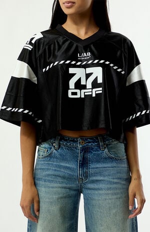 Short Sleeve Cropped Jersey image number 2