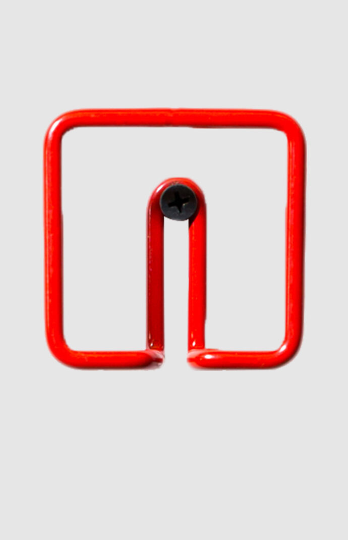 Red Square Wall Hook