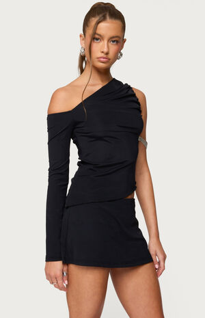 Lucretia Asymmetric Off Shoulder Top image number 2