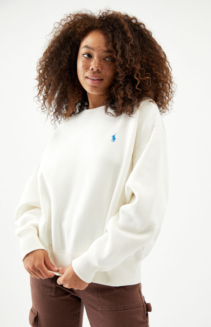 Peace love outlet polo sweatshirt