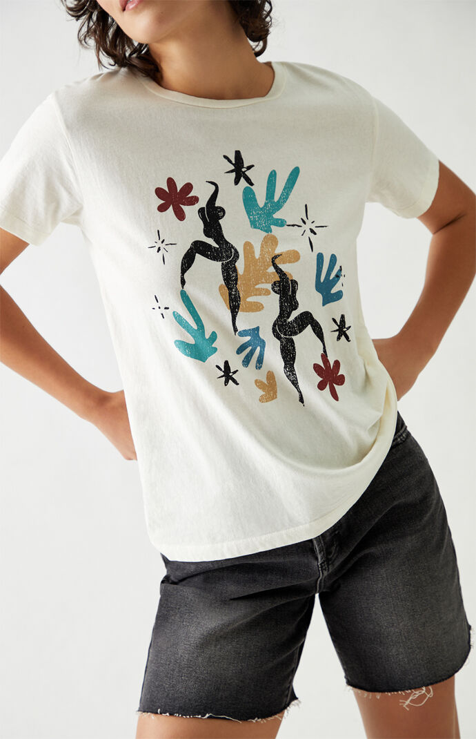 Flower Dancers Boyfriend T-Shirt