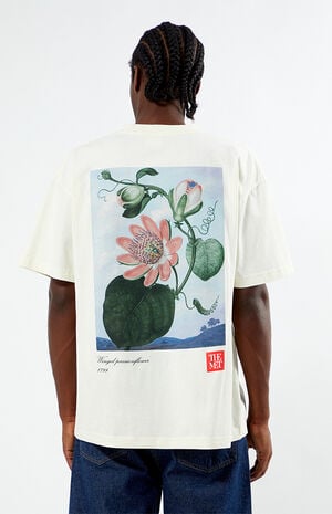 x PacSun Sydenham Teak Edwards Winged Passionflower T-Shirt image number 2