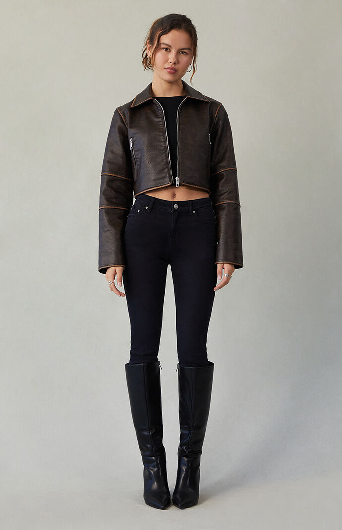 Pacsun Skinny Jeans Stretch Black