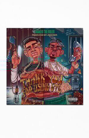 Drakeo The Ruler Thank You For Using GTL Vinyl Record image number 2