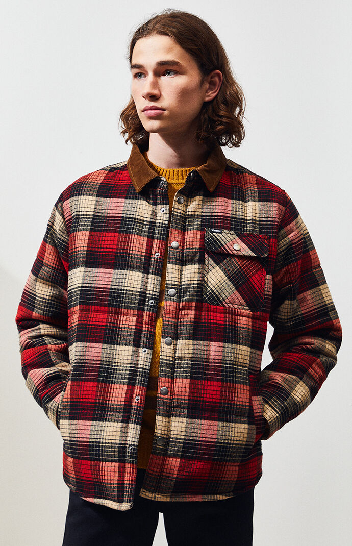 Brixton Cass Plaid Flannel Jacket PacSun
