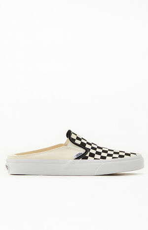 Checkerboard Slip-On Mules image number 2