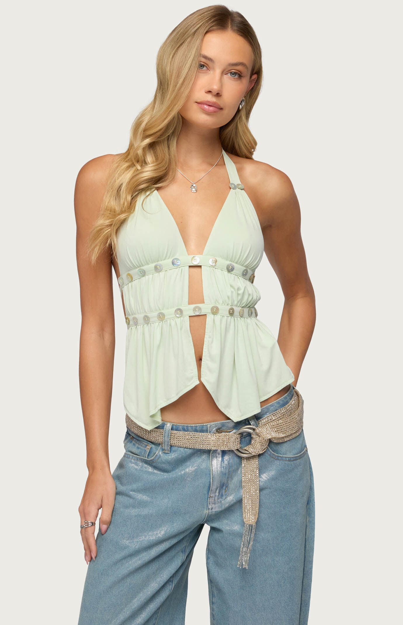 Edikted Izora Split Front Top