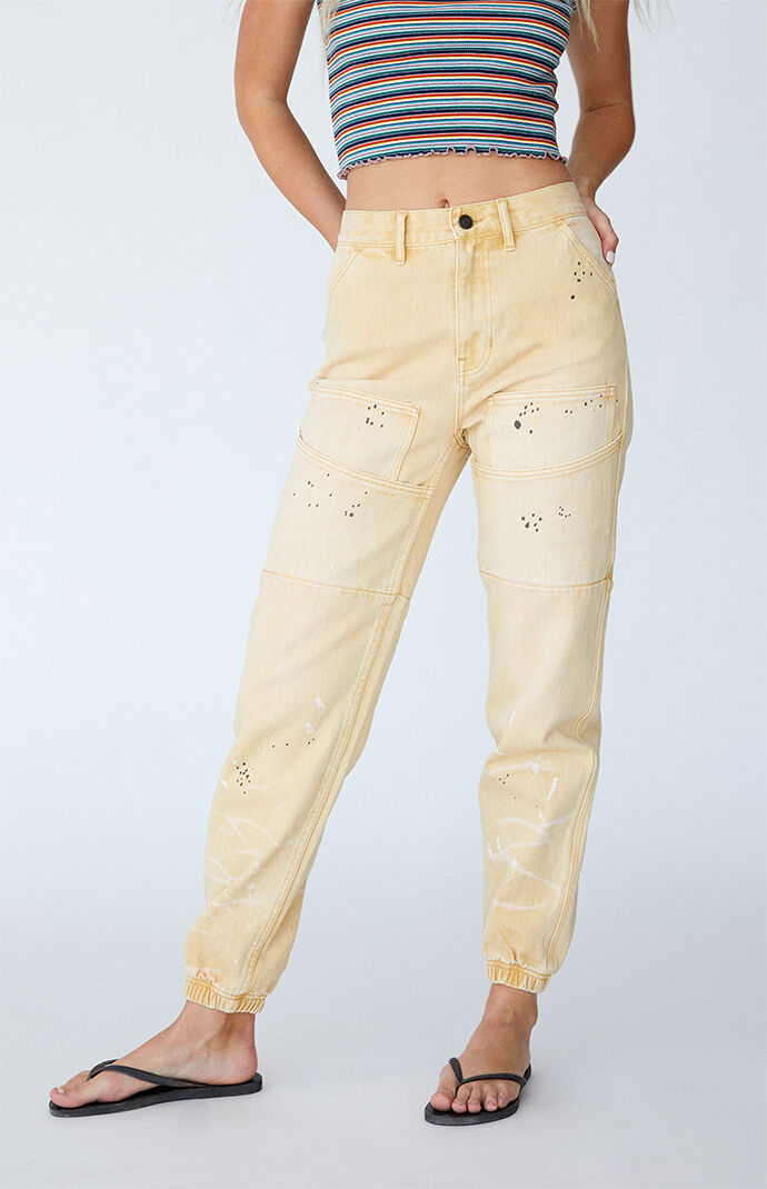 Double Pocket Utility Mom Joggers