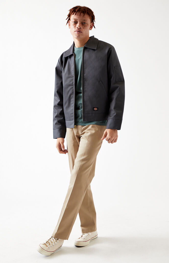 Utility Gray Insulated Eisenhower Jacket