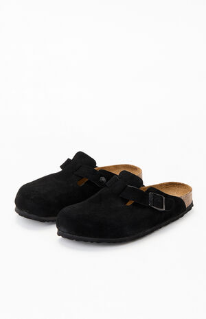 Women's Boston Soft Footbed Clogs Black image number 2