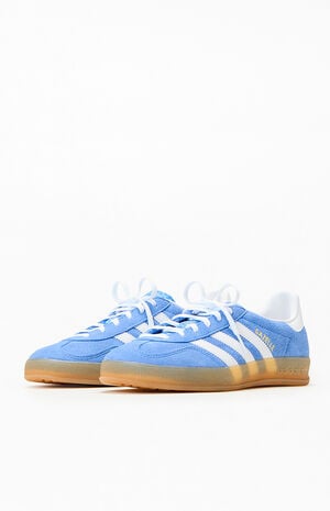 Women&rsquo;s Blue Gazelle Indoor Sneakers image number 2
