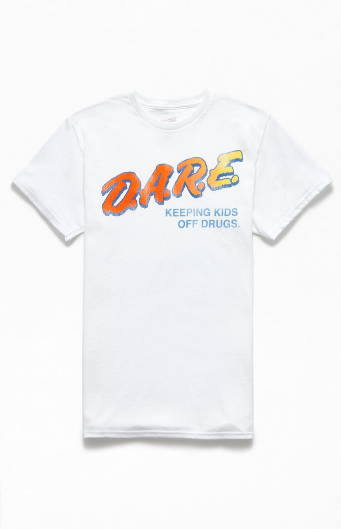 White D.A.R.E. T-Shirt