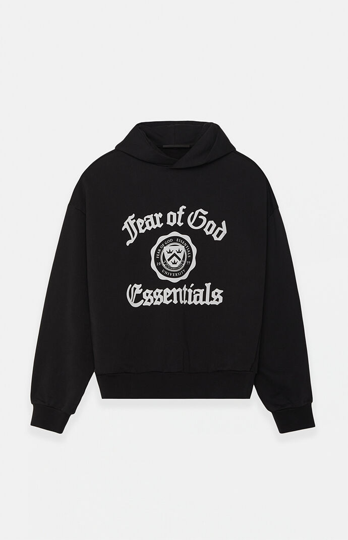 【FOG Essentials】★パーカー★ Heavy Fleece Vintage Hoodie Fear of God Essentials Black Heavy Fleece Vintage Hoodie