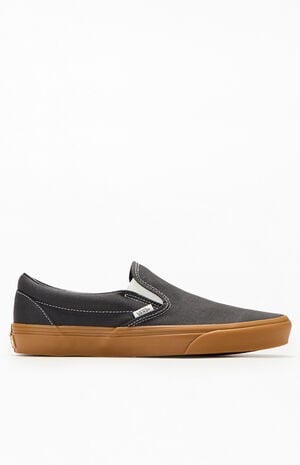 Faded Black Gum Sole Classic Slip-On Shoes image number 1