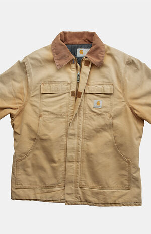 2000s Carhartt Tan Work Jacket image number 5