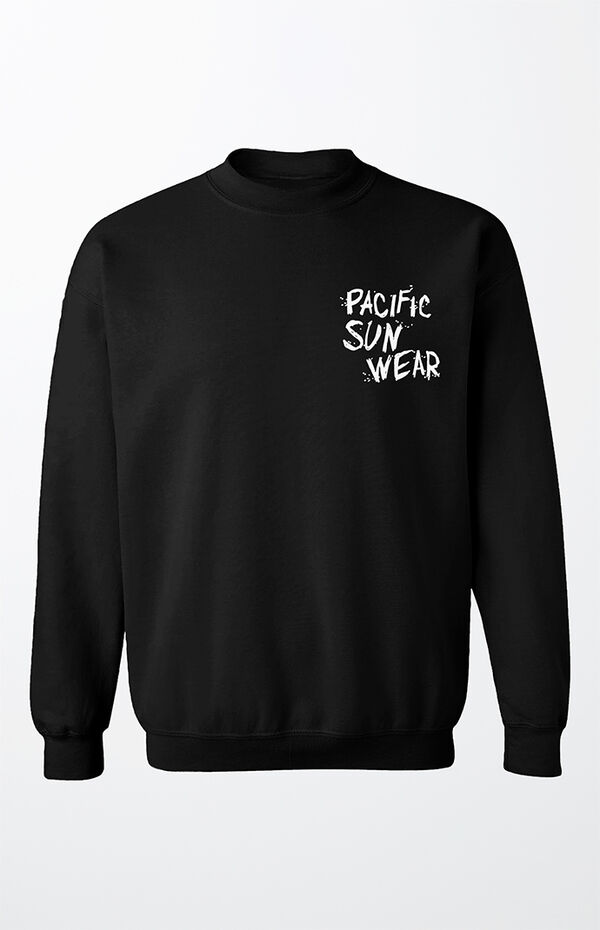 SUN PATCH CREW SWEATSHIRT main image 0