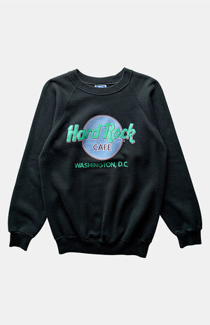 90s Hard Rock Cafe DC Crew Neck Sweatshirt image number 1