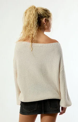 Wren Off-The-Shoulder Sweater image number 5