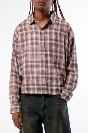 Rains Plaid Long Sleeve Shirt image number 2