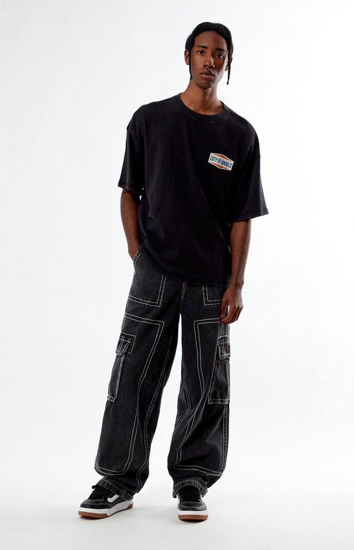 True Religion Naturaline Cargo Baggy Jeans | PacSun