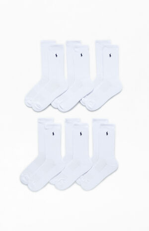 6 Pack Casual Crew Socks image number 1
