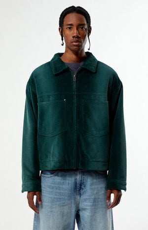 Green Corduroy Billie Gas Jacket image number 1